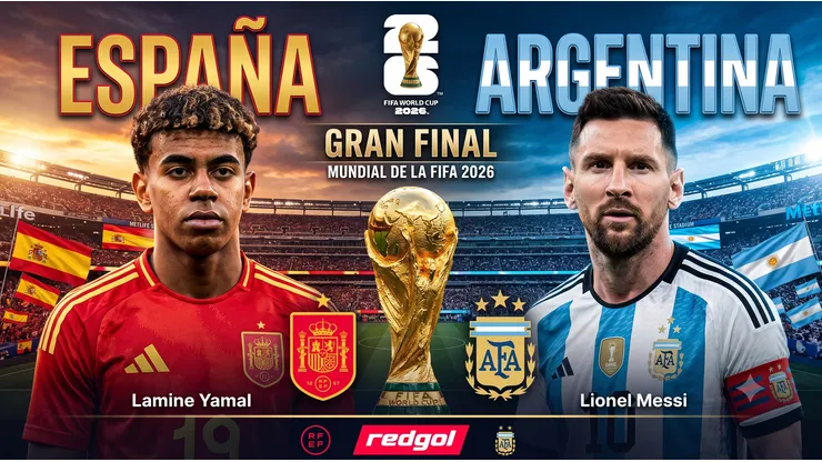 Ver Argentina vs Espana Gran Final Gratis Copa Mundial 2026 En Vivo Domingo 19 Julio